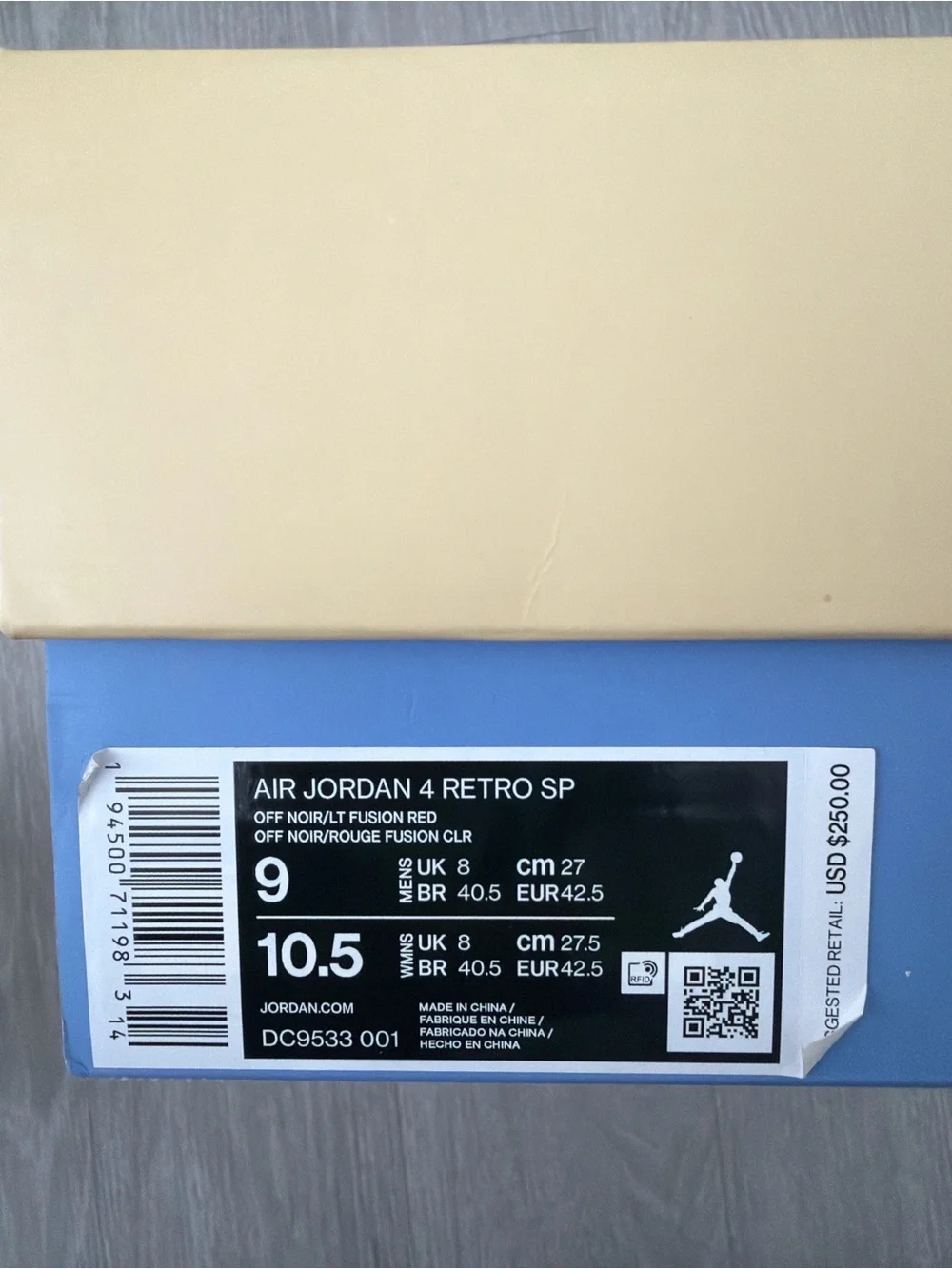 Jordan Men's Black, Blue & Cream Low-Top Sneakers with Pink Accents